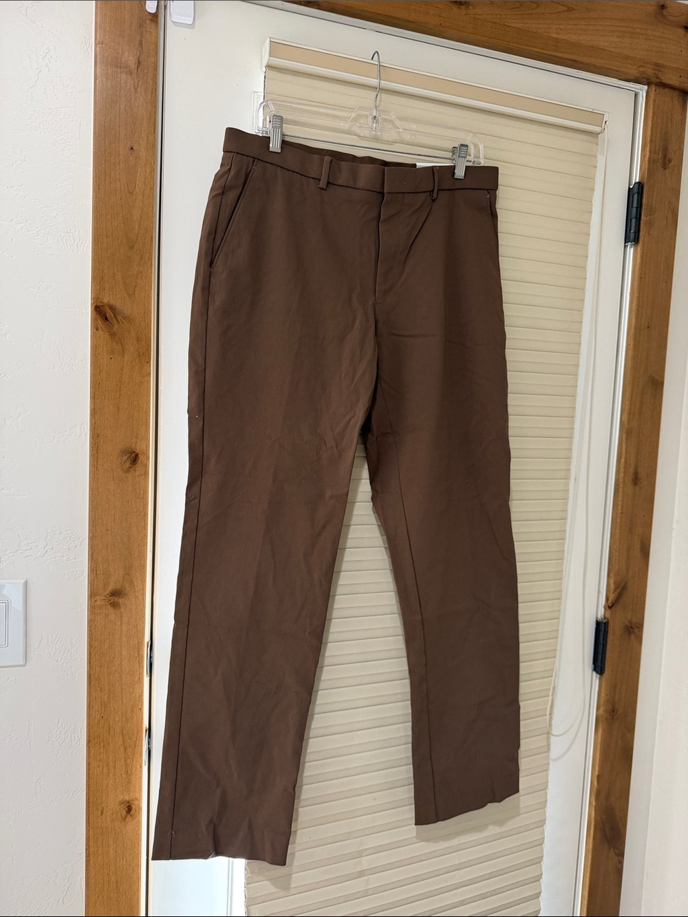 Tommy Hilfiger Brown Straight Chinos